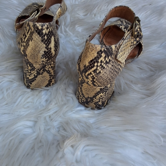 Free People Bardot Snake mary Jane's 38/7.5-8 - Picture 7 of 16
